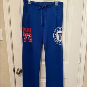 Victoria’s Secret Pink Texas Rangers Boyfriend Pants